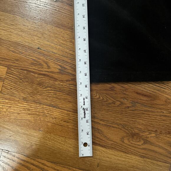 Hot Topic Corduroy Pants Black And Tan Women’s Size 5 Baggy - Picture 13 of 13